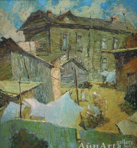 Так начинался день. 2012, 147х120, х.м.
