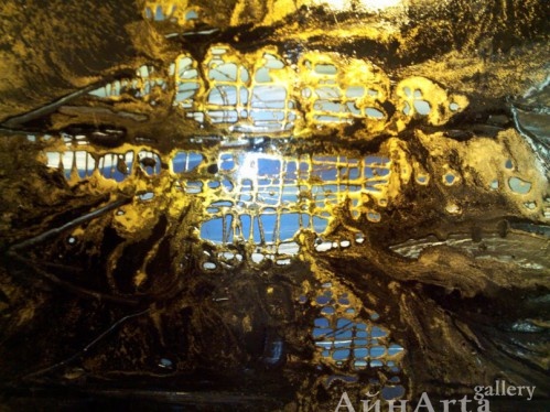 Рыбы и сети. 2011, 40х60, авт.тех.