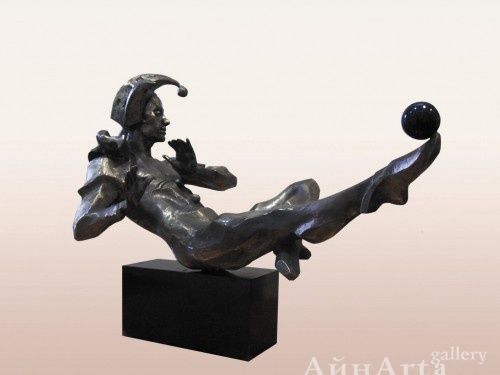 Игра. 2011, бронза, серебрение